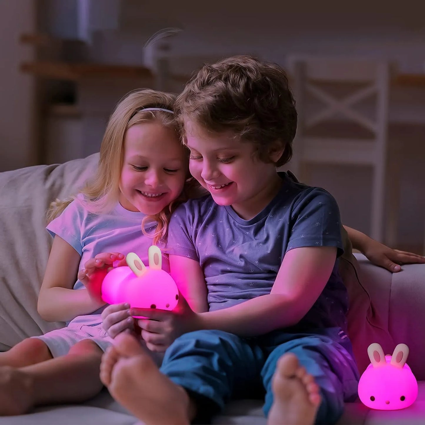 Cute Bunny Kids Night Light