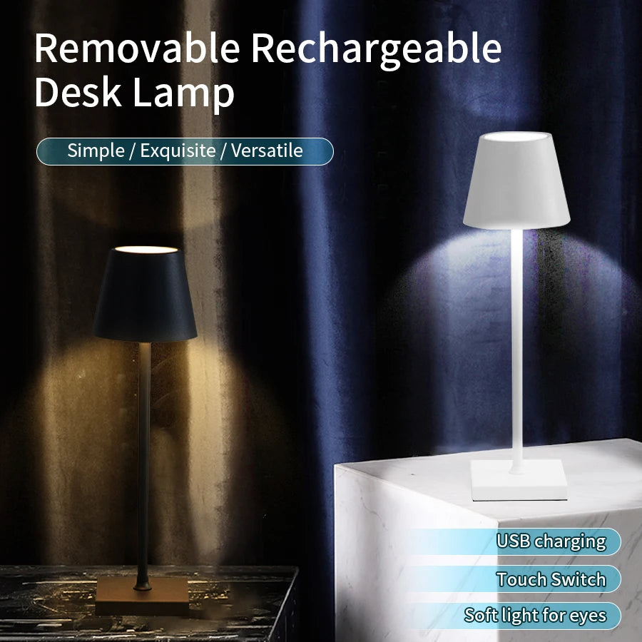 Usb Rechargeable Table Lamp