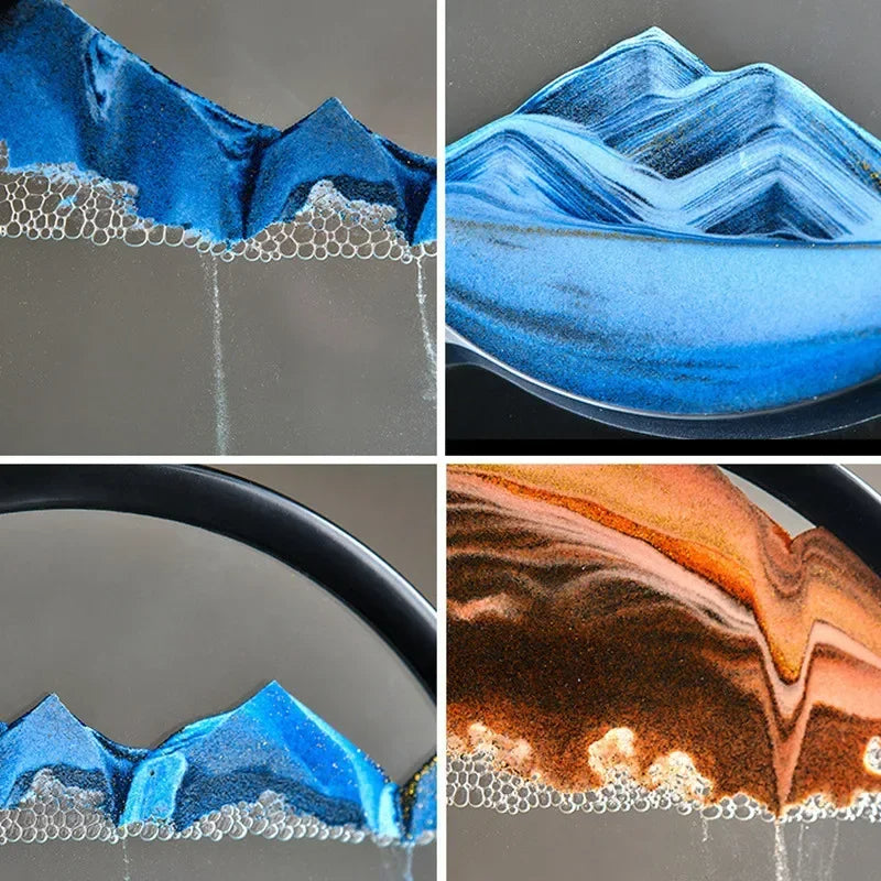 Creative 3D Moving Sand Art