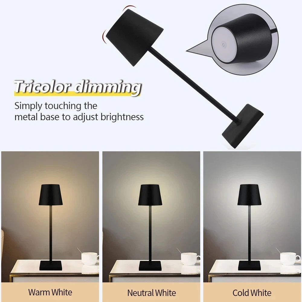 Usb Rechargeable Table Lamp