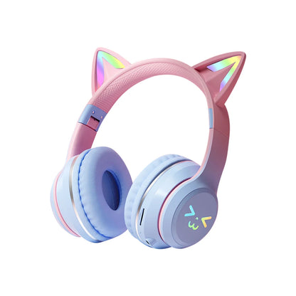 RGB Cat Ear Wireless Headphones