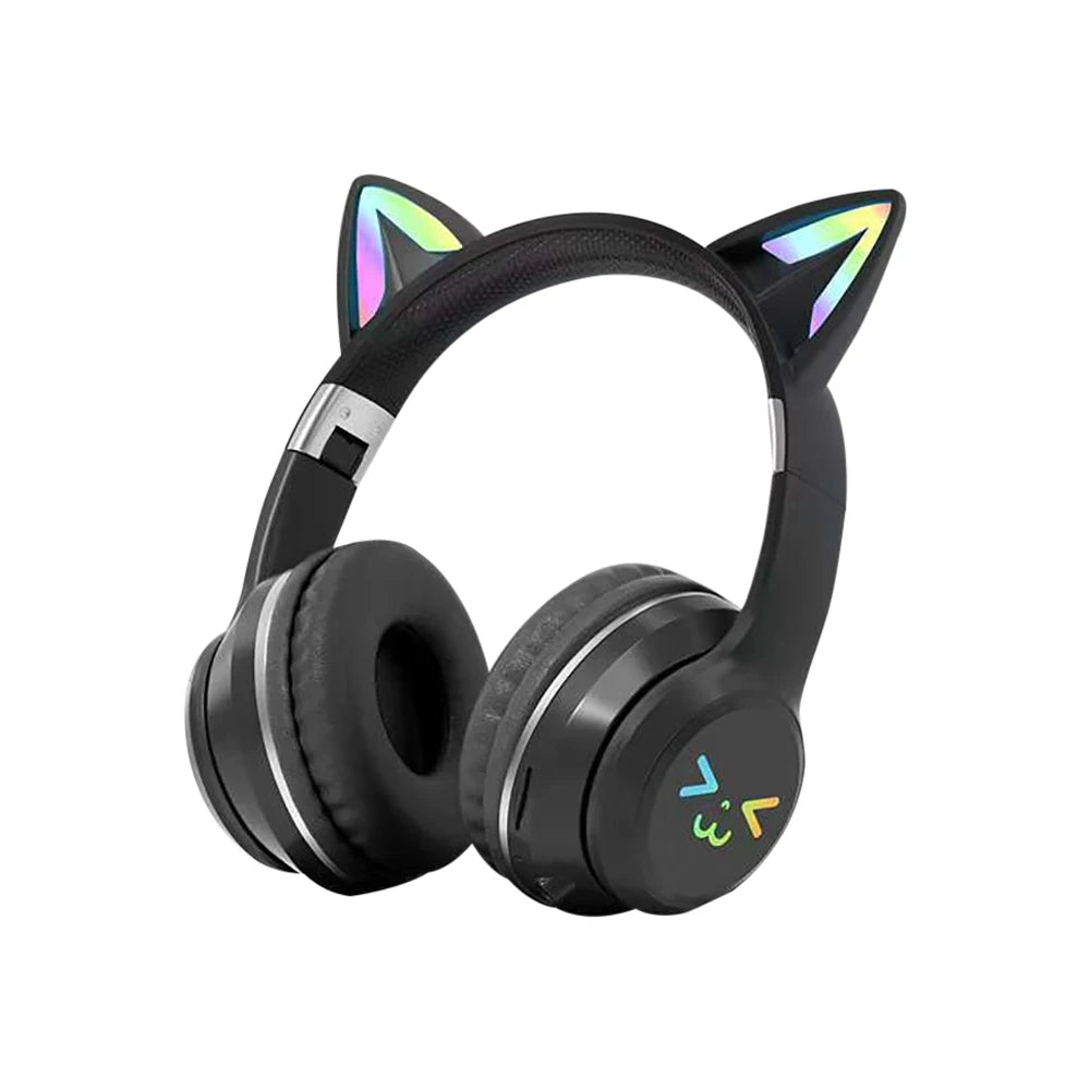 RGB Cat Ear Wireless Headphones